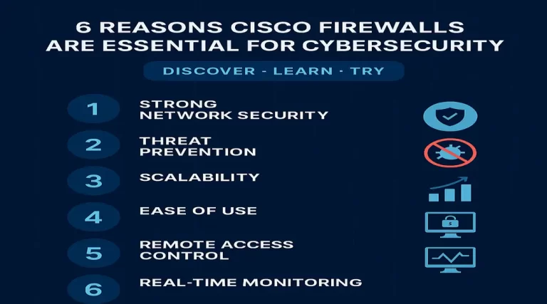 Cisco Firewall: 6 Reasons It’s a Top Security Choice